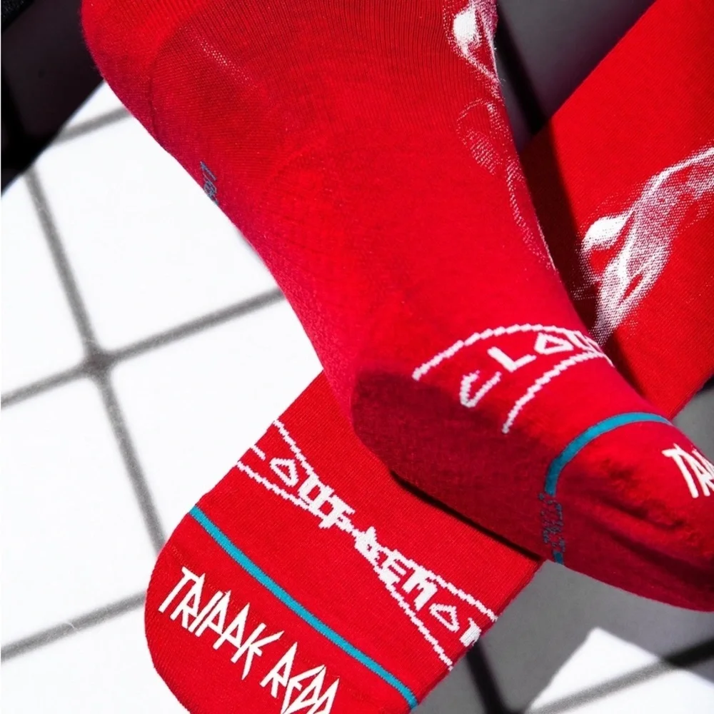 STANCE X TRIPPIE REDD MEN SOCKS (RED)